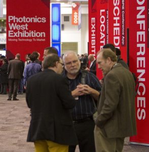 SPIE Photonics West 2018 floor